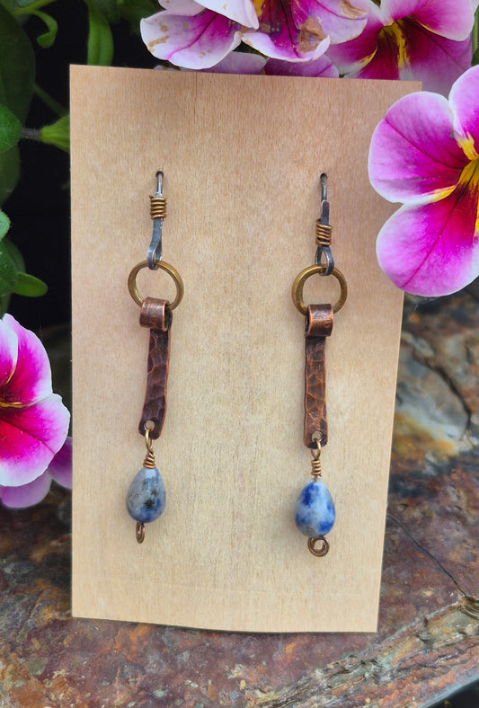 Blue Spot Jasper Drops