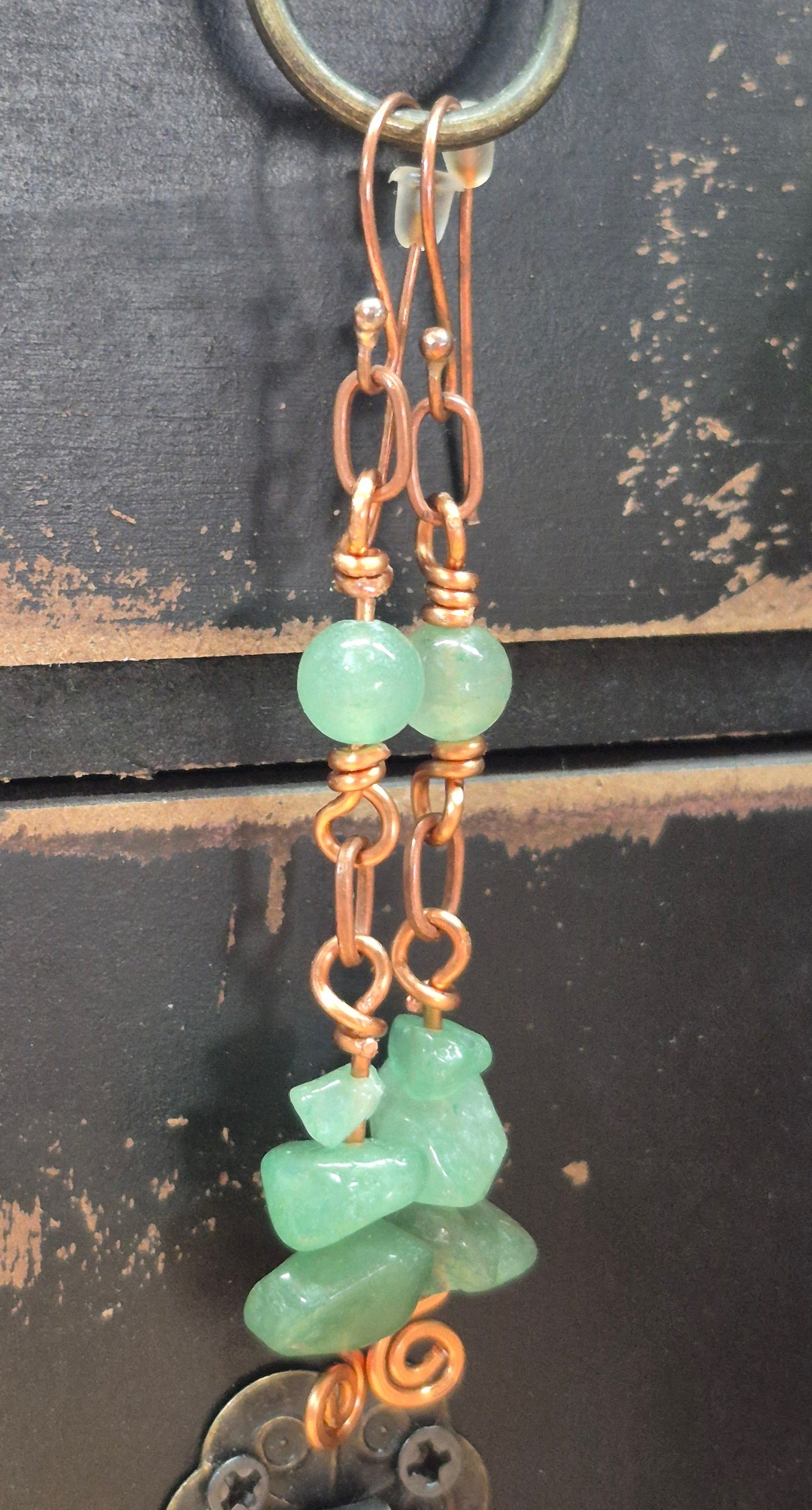Green Aventurine and Copper
