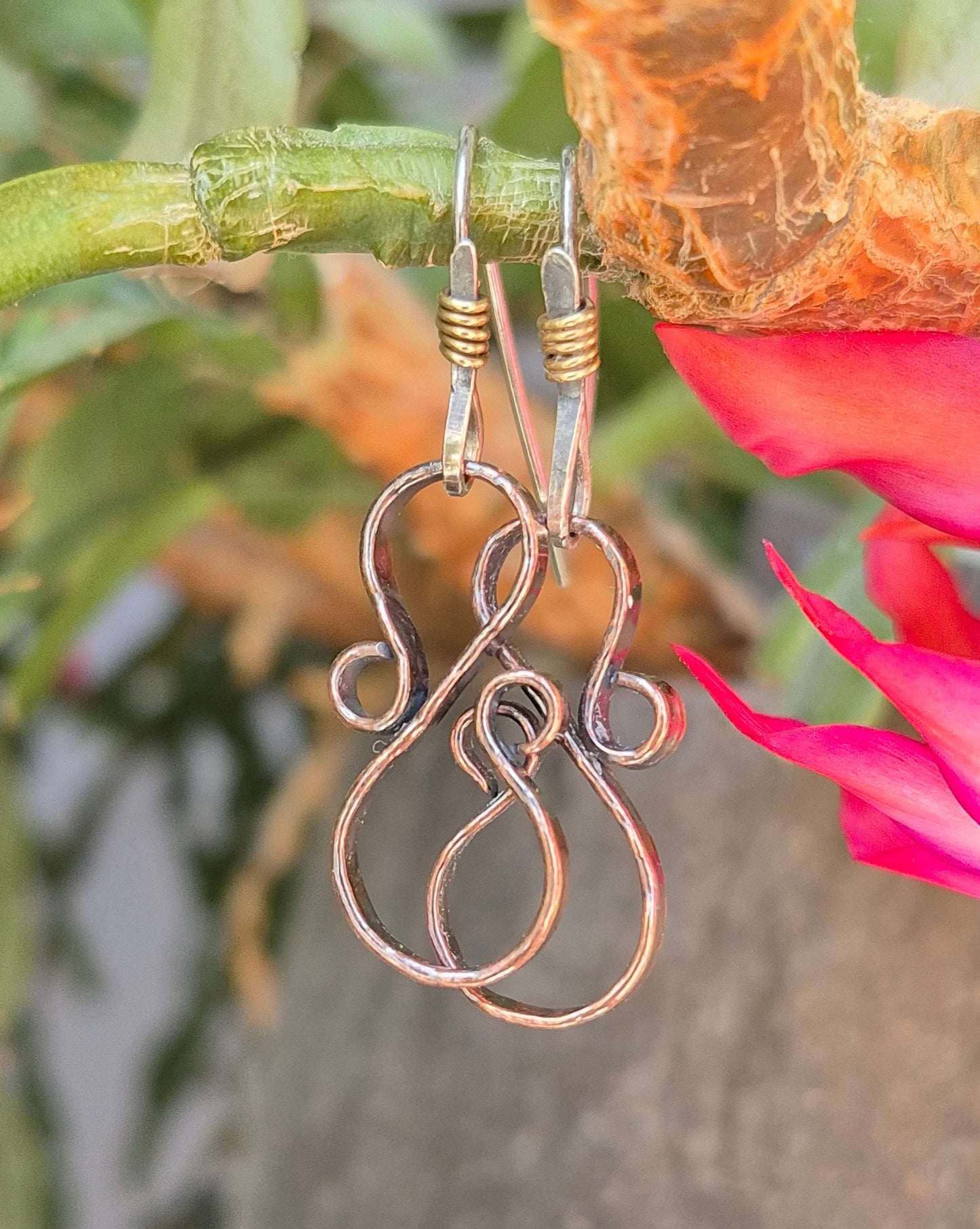 Figure "8" earrings - Large