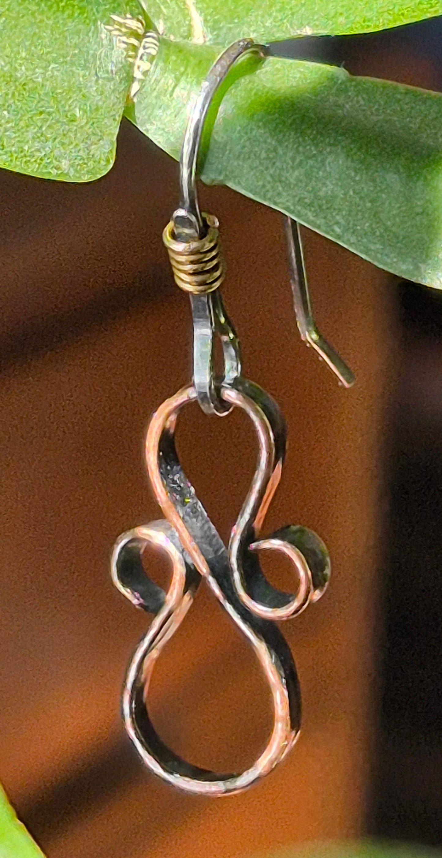 Figure "8" earrings - Medium