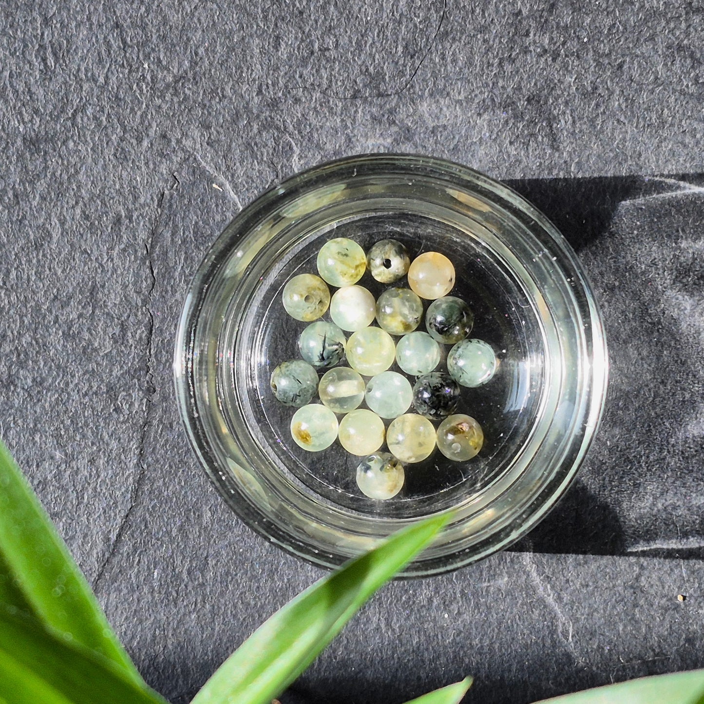 6mm bead and Copper "8" earrings