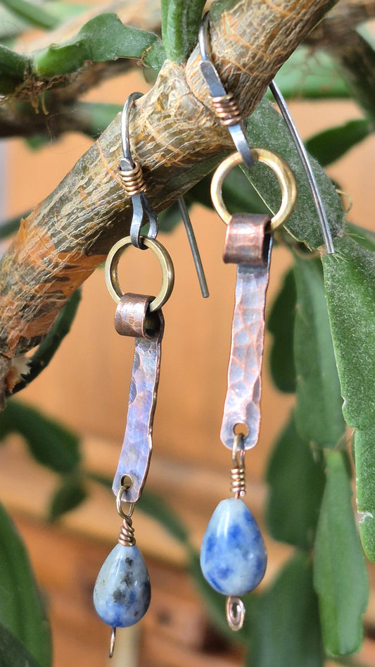 Blue Spot Jasper Drops