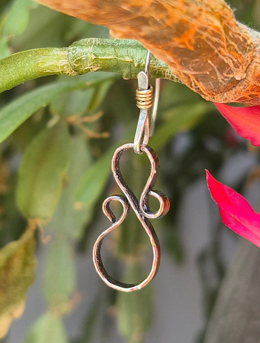 Figure "8" earrings - Large