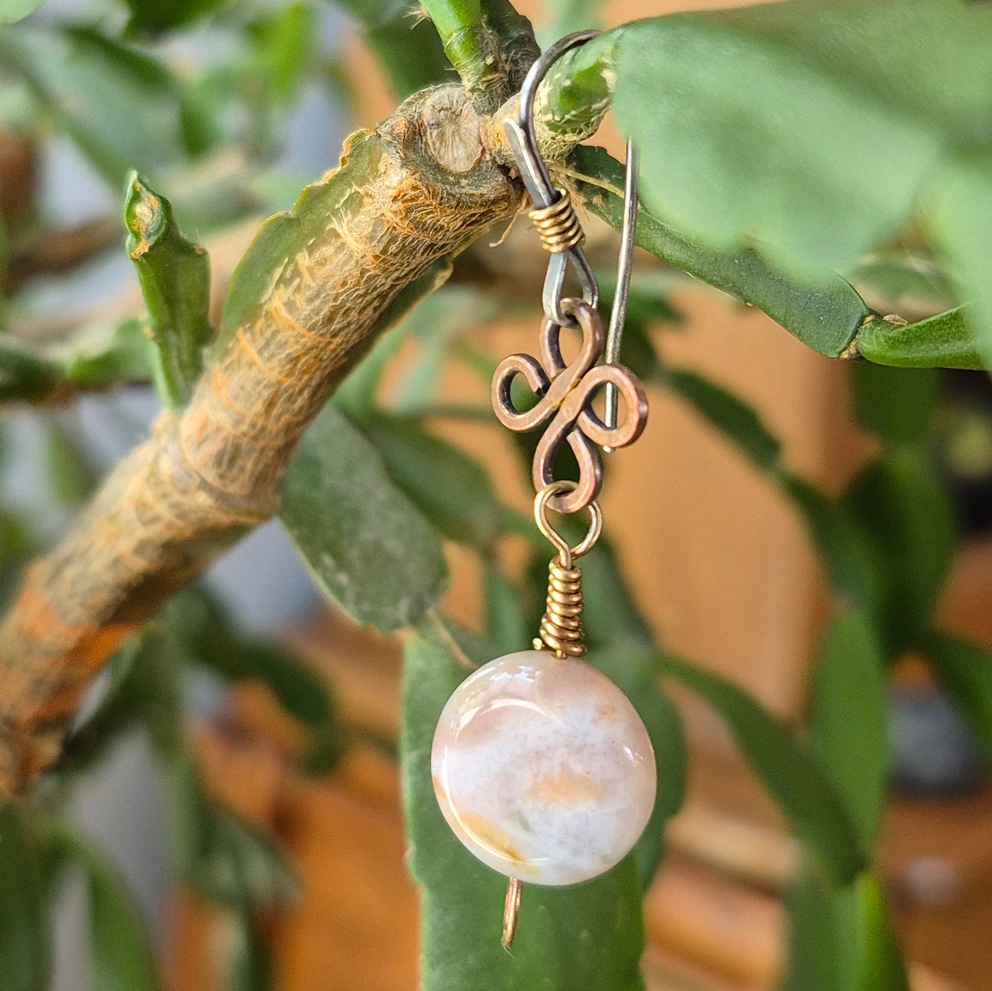 Ocean Jasper and Copper Clover