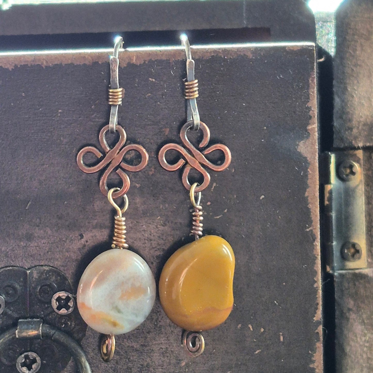 Ocean Jasper and Copper Clover